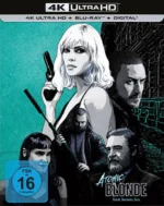 4K UHD Cover zum Atomic Blonde Ultra HD Steelbook mit Schuber