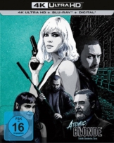 4K UHD Cover zum Atomic Blonde Ultra HD Steelbook mit Schuber