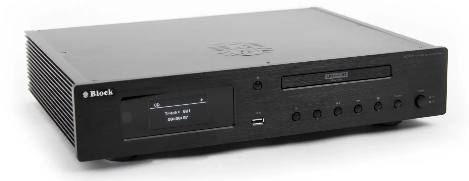 Audio Block HD 120 Schwarz Ultra HD Blu-ray Disc Player