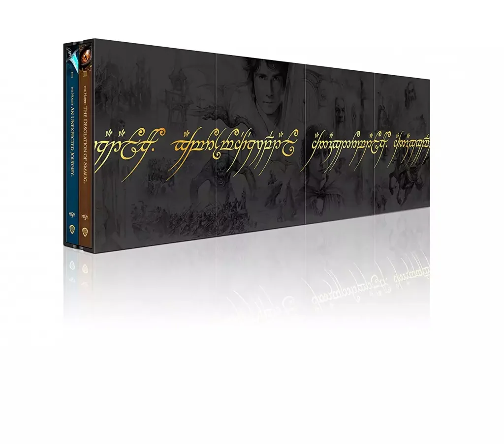 Ausgebreitete Edition zeigt Elbenschrift