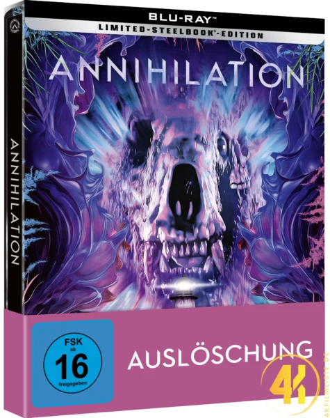 Auslöschung – 4K Steelbook (UHD + Blu-ray Disc)