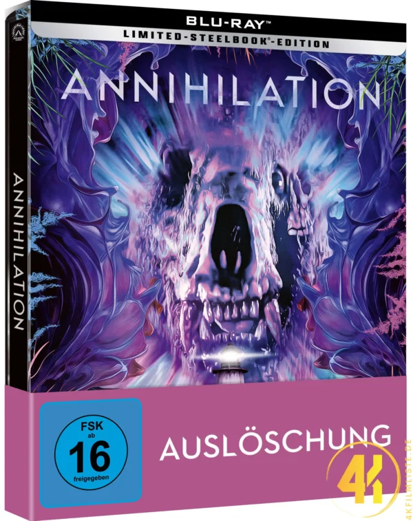 Auslöschung – 4K Steelbook (UHD + Blu-ray Disc)