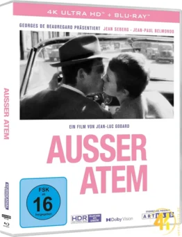 Ausser Atem 4K Blu-ray Ultra HD Blu-ray Disc
