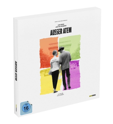 Ausser Atem als 4K Limited Vinyl Edition mit Jean Paul Belmondo (Seitenansicht)