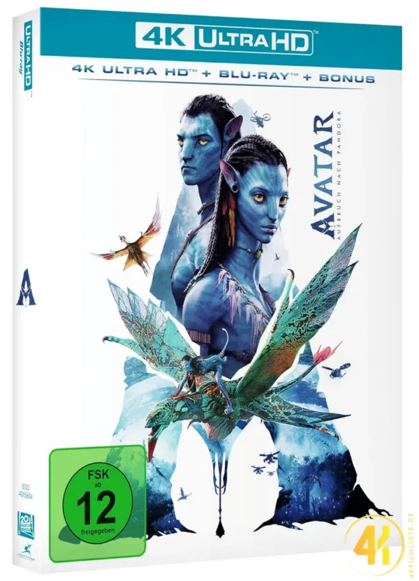 Avatar – 4K Blu-ray (UHD + Blu-ray Disc + Bonus Blu-ray)
