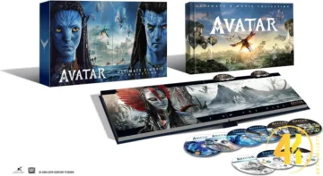 Avatar (3 Filme Set mit Collector’s Buch) – 4K Blu-ray (UHD + Blu-ray Disc)