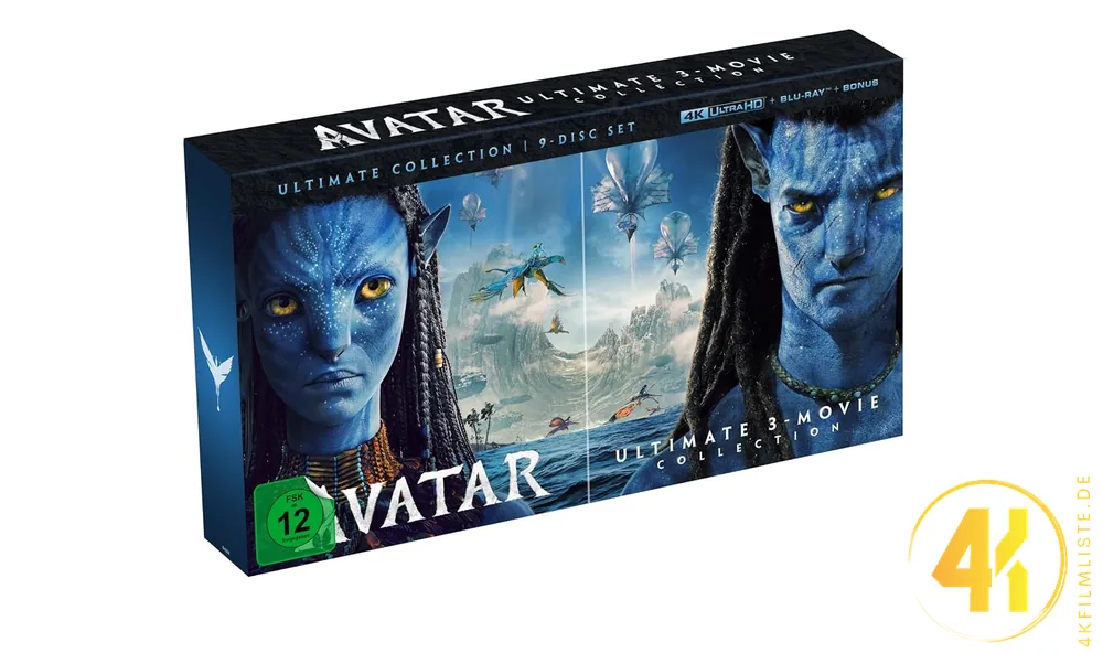 Avatar 3 Movie Ultimate Edition 4K Blu-ray Ultra HD Blu-ray Disc