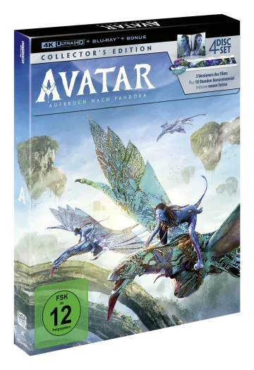 Avatar 4K Collectors Edition im Digipak Ultra HD Blu-ray Disc