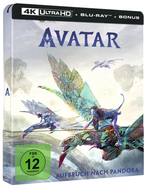 Avatar – 4K Steelbook (UHD + Blu-ray Disc + Bonus Blu-ray)