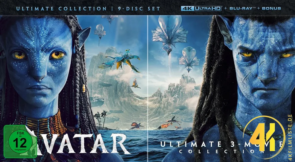 Avatar Ultimate Collectors Edition 4K Blu-ray Ultra HD Blu-ray Disc
