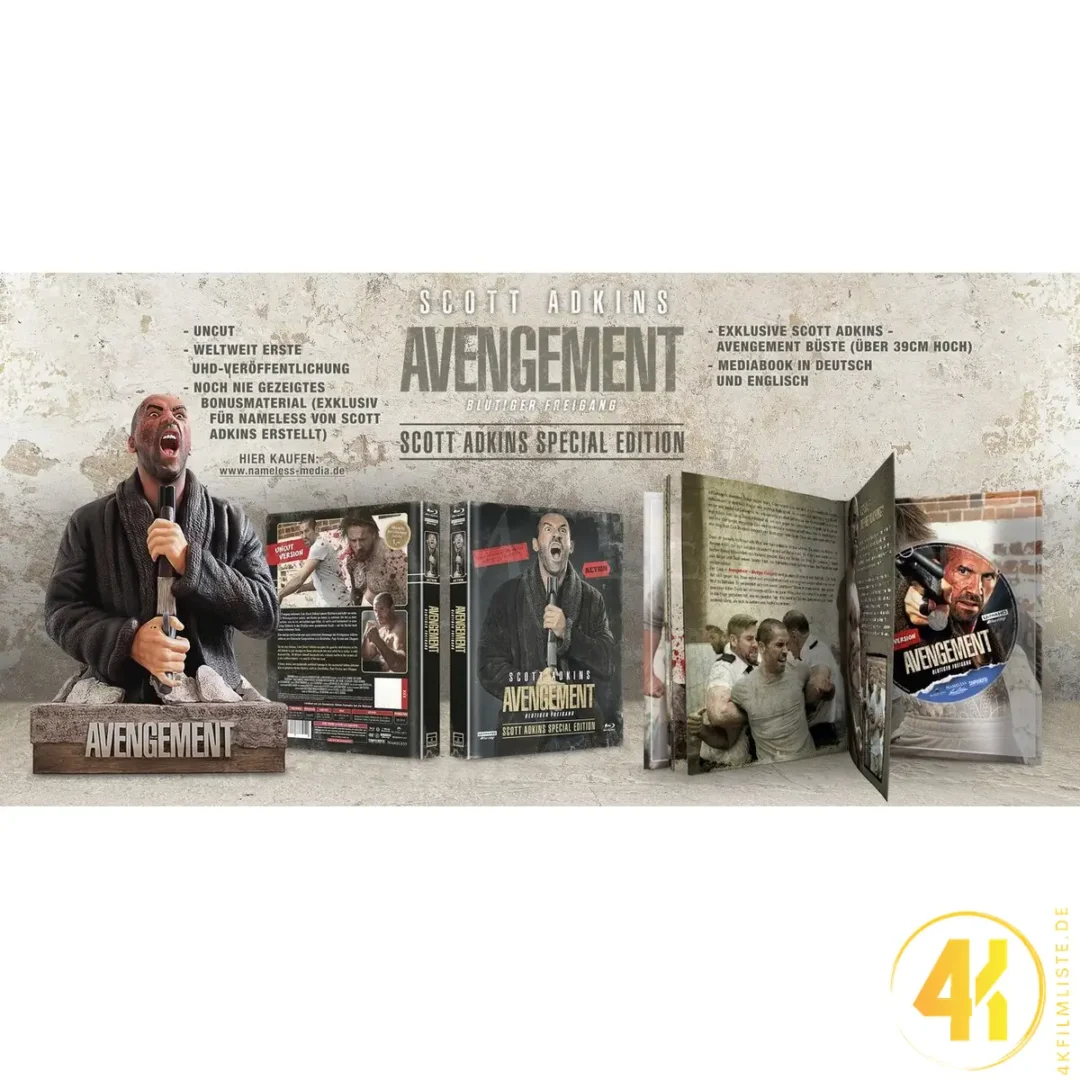 Avengement Blutiger Freigang 4K Mediabook