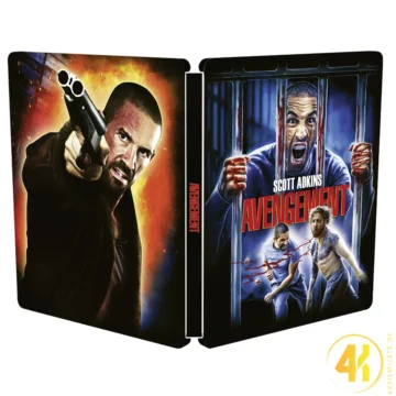 Avengement: Blutiger Freigang (Cover B) – 4K Steelcase (UHD + Blu-ray Disc)