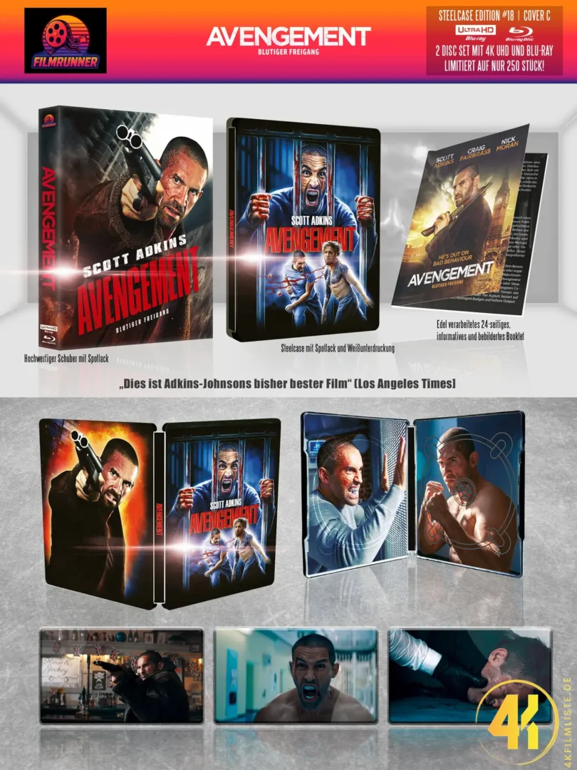 Avengement: Blutiger Freigang Cover C 4K Steelcase