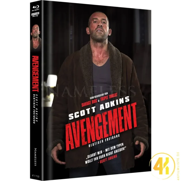 Avengement: Blutiger Freigang (Cover H) – 4K Mediabook (UHD + Blu-ray Disc + Bonus Blu-ray)