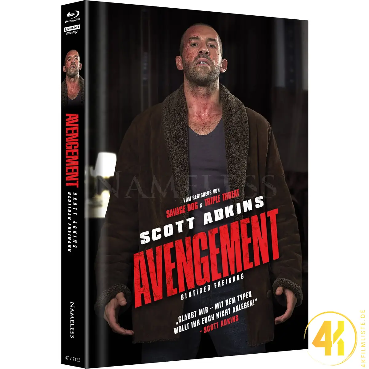 Avengement: Blutiger Freigang (Cover H) – 4K Mediabook (UHD + Blu-ray Disc + Bonus Blu-ray)