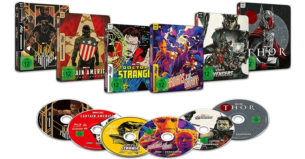 Avengers 4K Blu-ray Mondo Steelbook Collection (in webp)