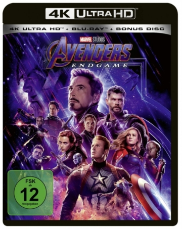 Avengers Endgame im 4K Ultra HD Keep Case
