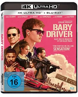 Baby Driver 4K Blu-ray UHD Blu-ray Disc
