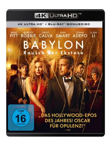 Babylon 4K Blu-ray Disc im UHD Keep Case