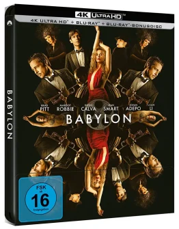 Babylon 4K Steelbook mit Brad Pitt