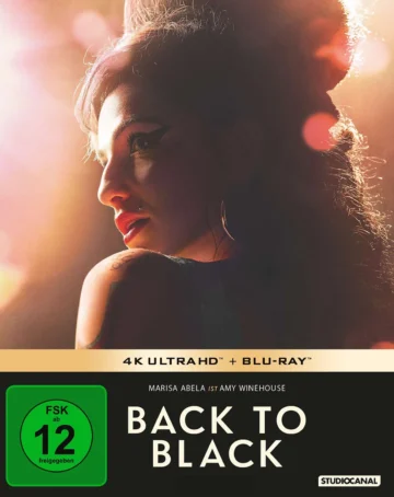 Back to Black Amy Winehouse 4K Steelbook Ultra HD Blu-ray Disc