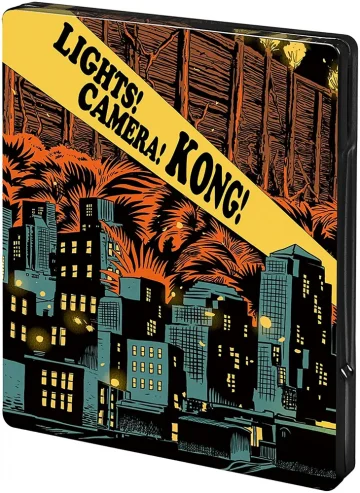 Backcover 4K Steelbook King Kong 1976 mit Jeff Bridges