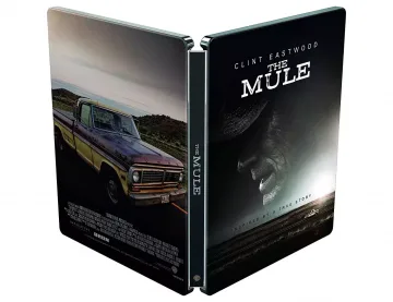 Backcover und Frontcover zu The Mule 4K Steelbook