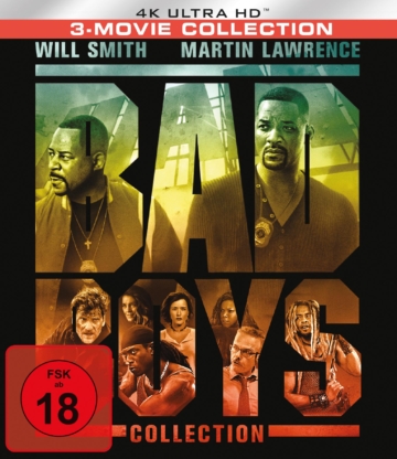 Bad Boys 1 -3 4K Collection im UHD Keep Case (Frontansicht)