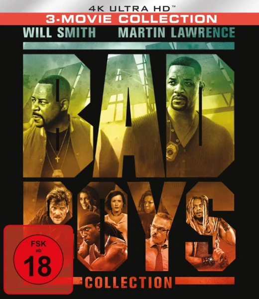 Bad Boys Trilogie (1-3 Collection) – 4K Blu-ray (UHD + Blu-ray Disc)