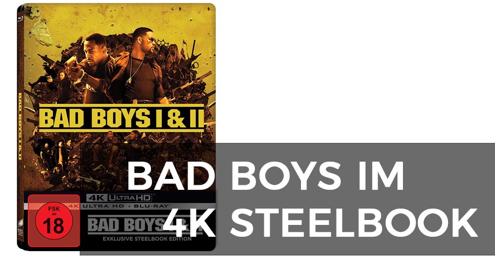Logo zum Bad Boys 4K-Steelbook