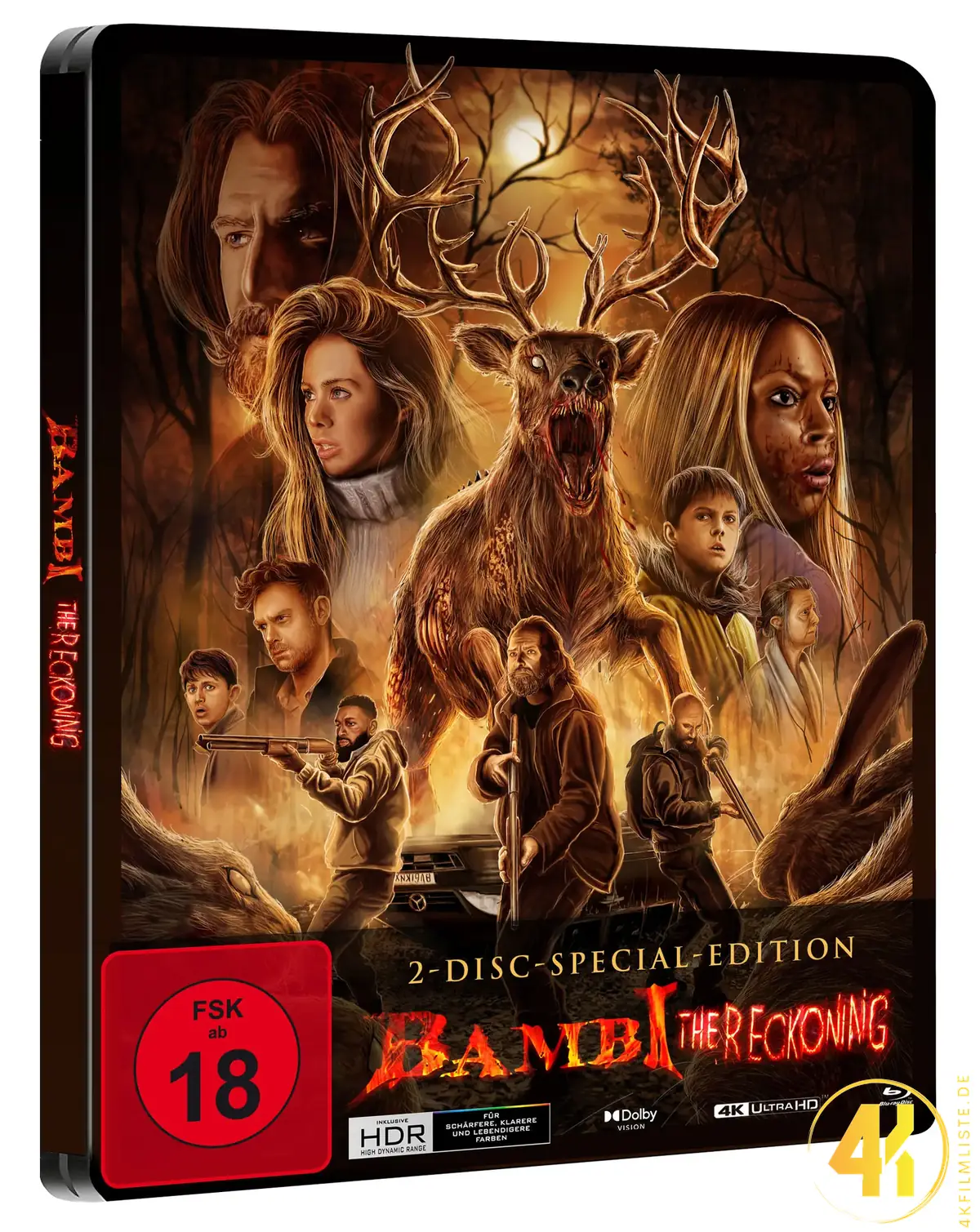 Bambi: Die Abrechnung (The Reckoning) – 4K Steelbook (UHD + Blu-ray Disc)