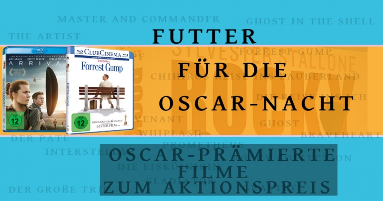 Vor der Oscar-Nacht – Prämierte Filme zum Sonderpreis