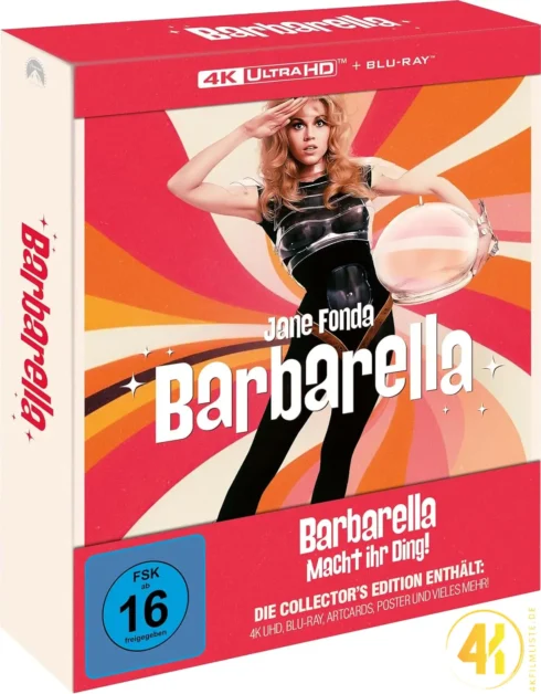 Barbarella (Collector’s Edition) – 4K Blu-ray (UHD + Blu-ray Disc)