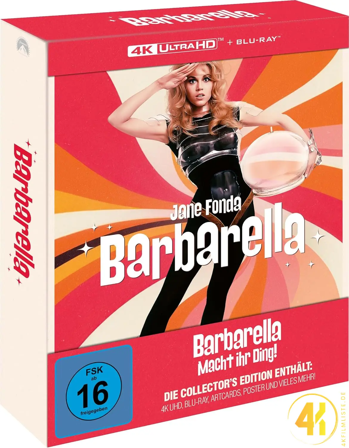 Barbarella (Collector’s Edition) – 4K Blu-ray (UHD + Blu-ray Disc)