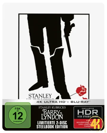 Stanley Kubricks Barry Lyndon – 4K Steelbook (UHD + Blu-ray Disc)