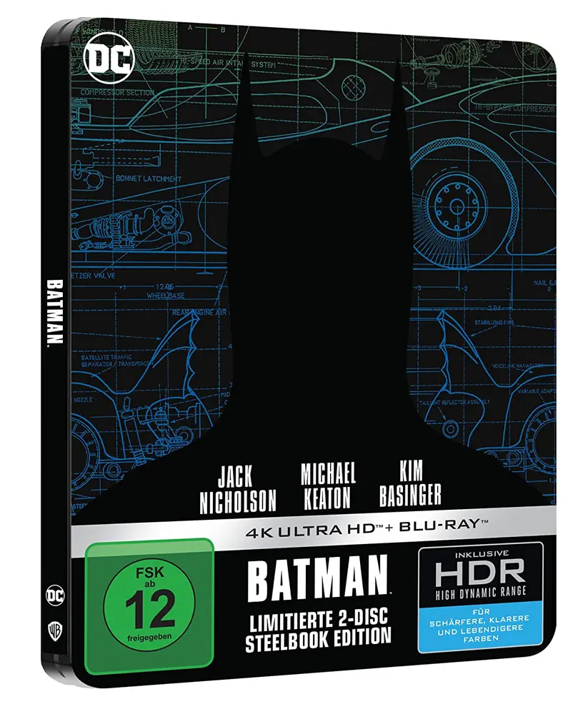 Batman (1989) - 4K Steelbook