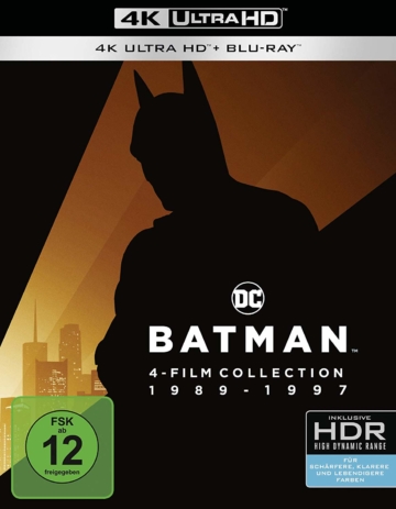 Batman 4K UHD Collection (Front ansicht) mit HDR