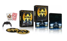 Batman Titans of Cult 4K Steelbook mit zwei Karten mit Joker-Motiv, einer 4K Blu-ray & Blu-ray Disc, Schuber und Fledermaus