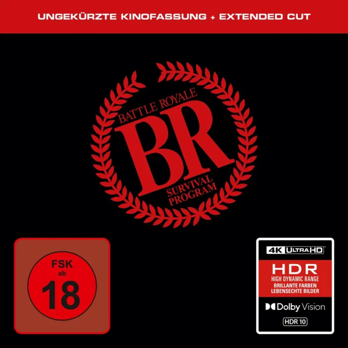 Battle Royale (Pappstecktasche) – 4K Blu-ray (UHD Blu-ray Disc)
