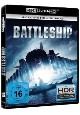 Battleship 4K Blu-ray Disc Frontcover