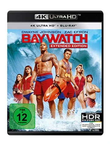 Baywatch 4K Blu-ray UHD Blu-ray Disc