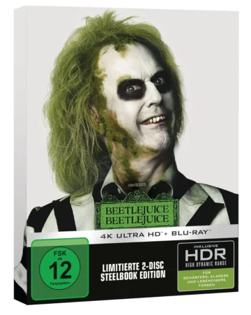 Beetlejuice Beetlejuice 2024 4K Steelbook