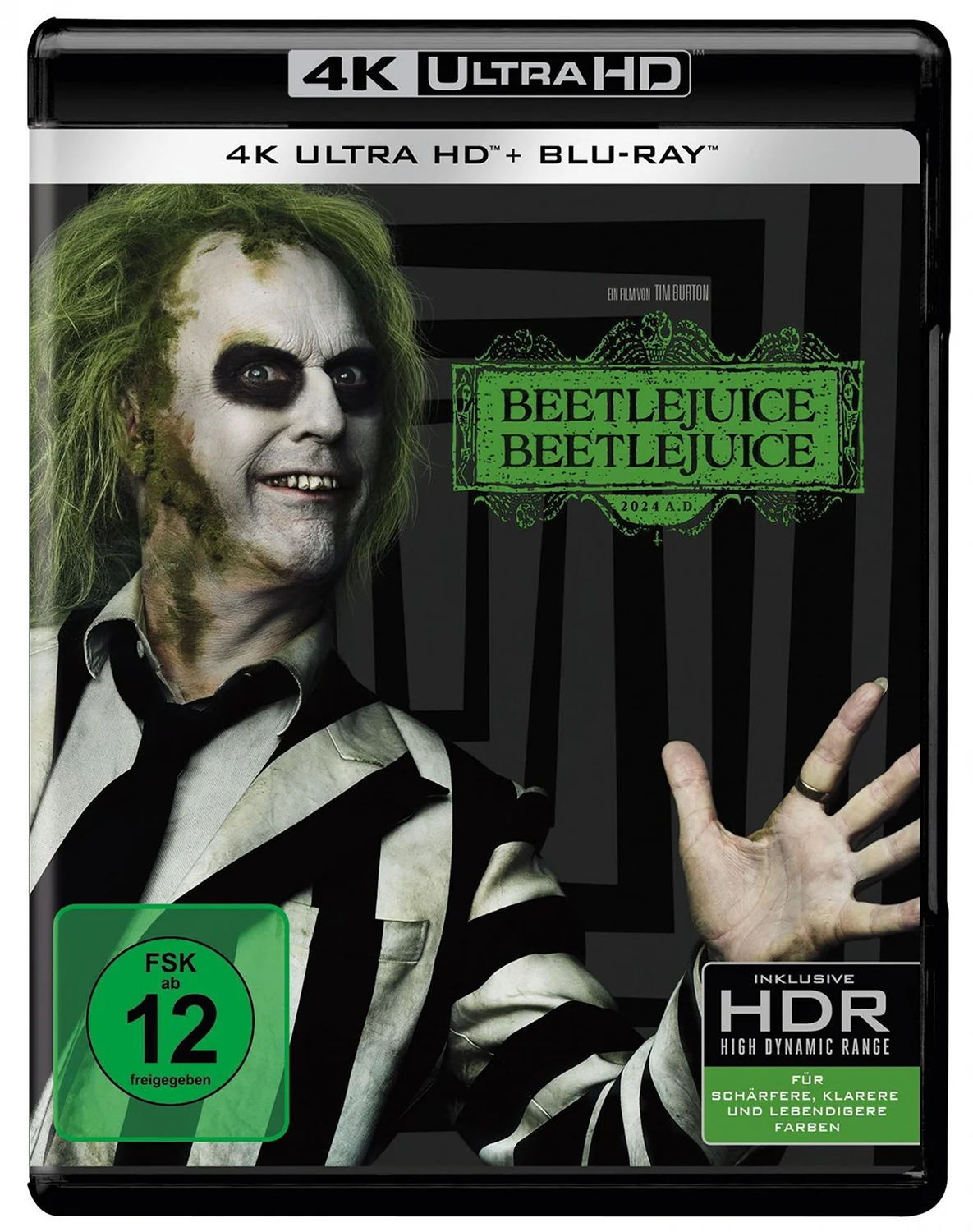 Beetlejuice Beetlejuice – 4K Blu-ray (UHD + Blu-ray Disc)