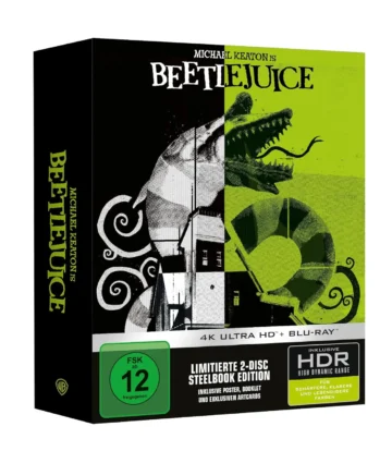 Beetlejuice Ultimate Collectors Steelbook Edition