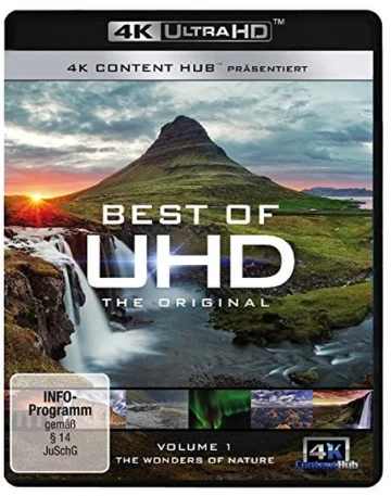 Best of UHD 4k Das Original Vol 1 Wonders of Nature 4K Blu-ray UHD Blu-ray Disc