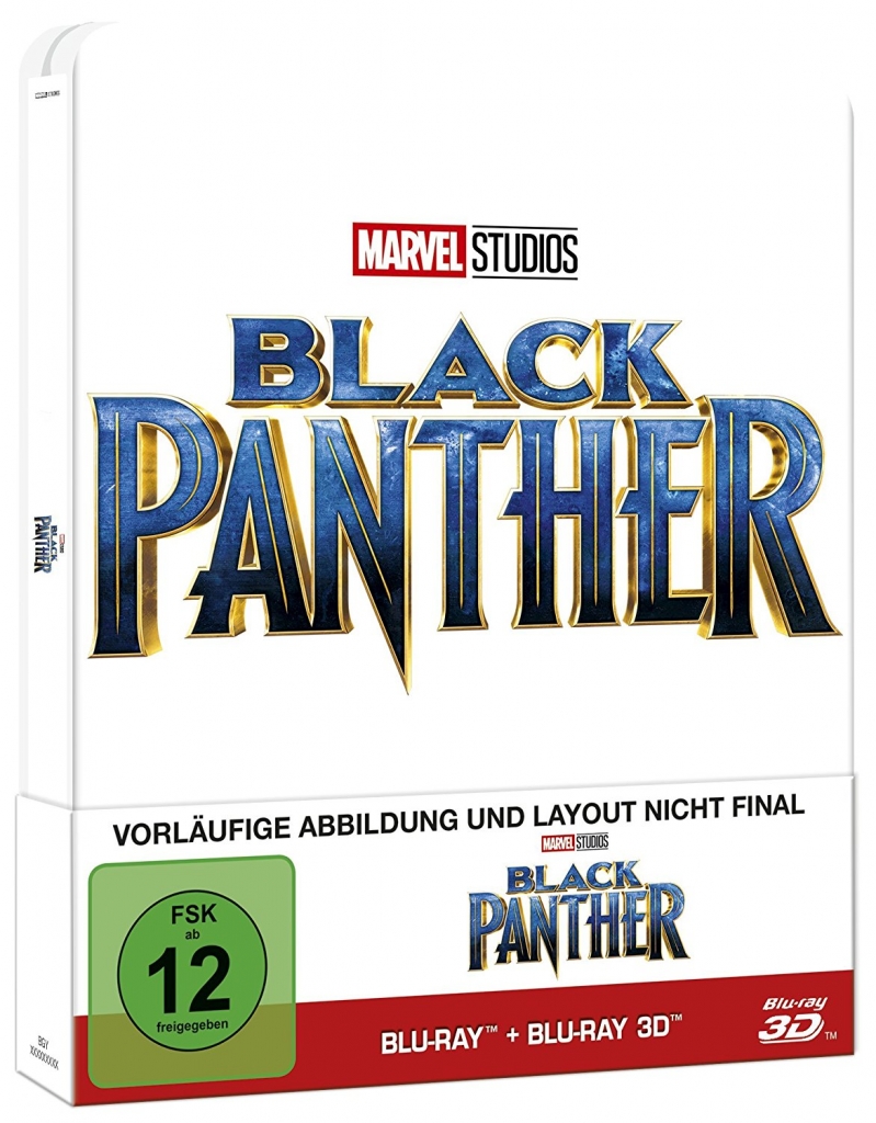 Cover zum Black Panther 3D Steelbook