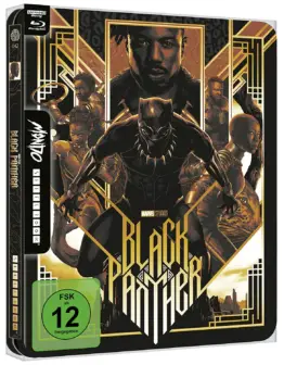 Black Panther 4K Mondo Steelbook (Seitenansicht)