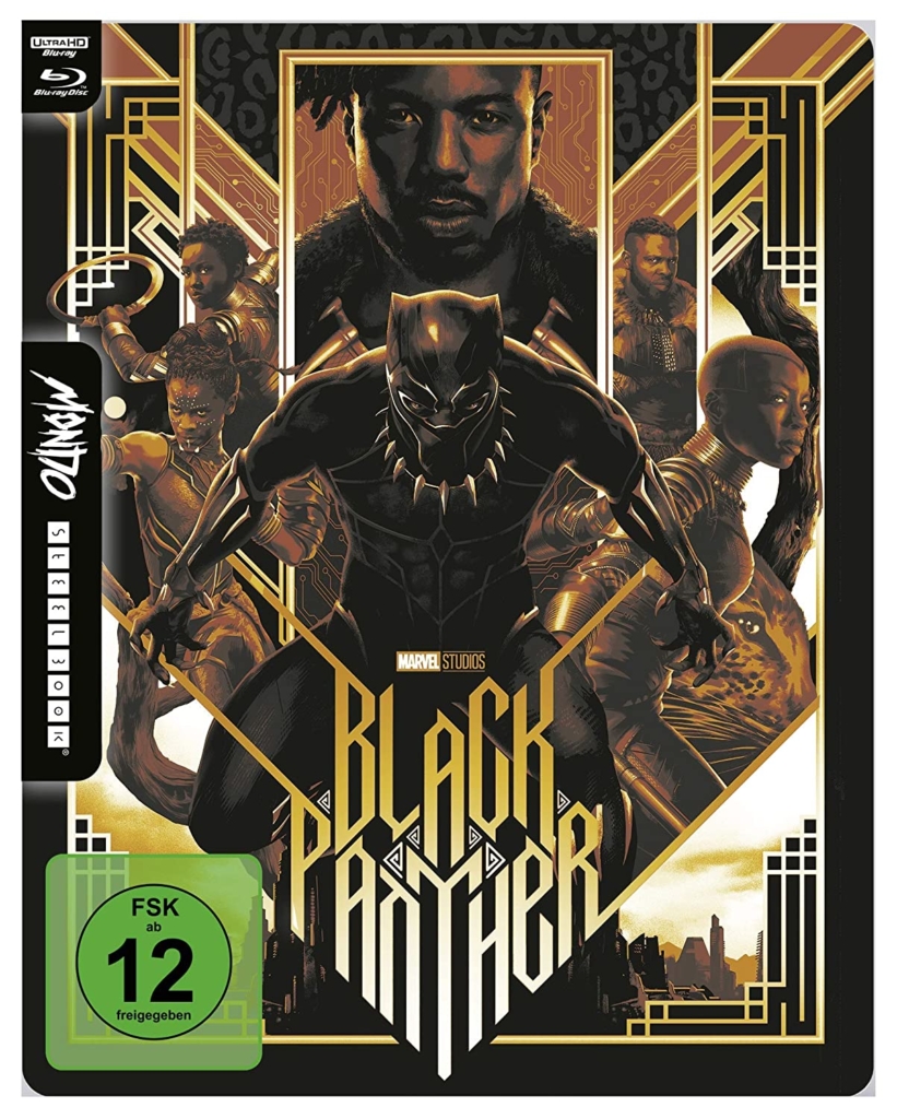 Black Panther 4K Mondo Steelbook Frontcover