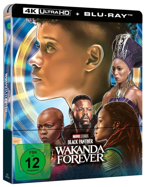Black Panther: Wakanda Forever – 4K Steelbook (UHD + Blu-ray Disc)