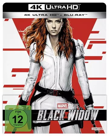 Black Widow 4K Steelbook mit Scarlett Johansson
